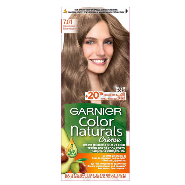Боя за коса Garnier Naturals Наситено русо №7.01