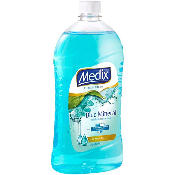 Течен сапун Medix пълнител Blue Mineral 900мл.