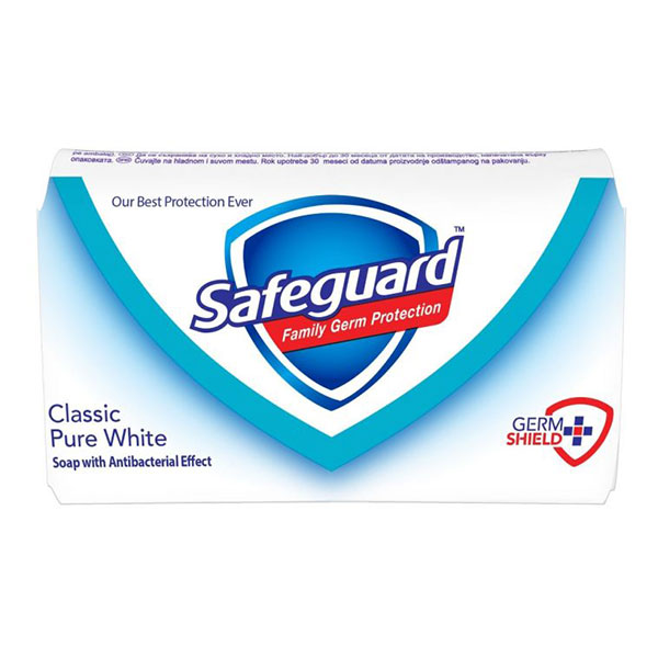 Сапун Safeguard Classic pure White 90гр.