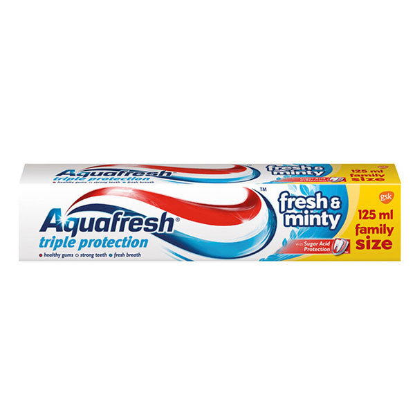 Паста за зъби Aquafresh fresh&minty 125 мл. - Aquafresh