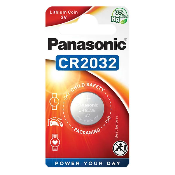 Батерия Panasonic CR2032 3V 1бр.