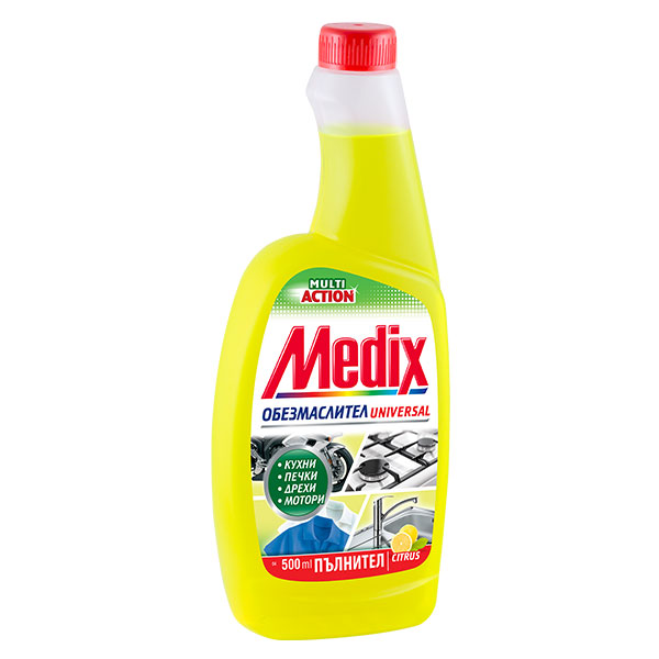 Medix обезмаслител лимон 500мл. пълнител