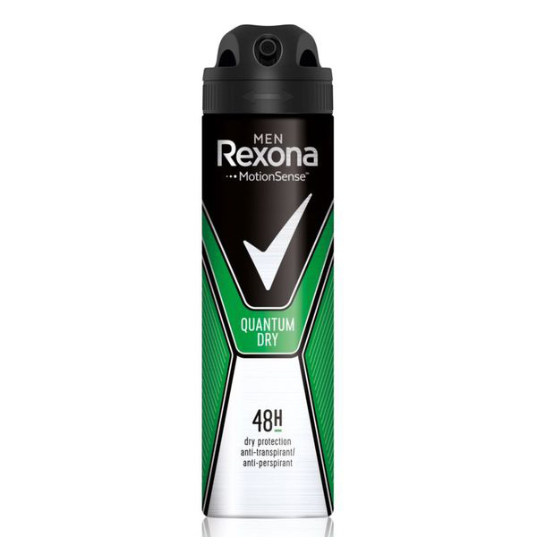 Дезодорант Rexona Men Quantum dry 150мл.