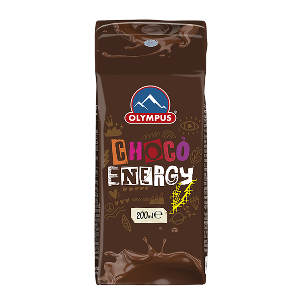 Млечна напитка с какао choco energy Olympus 200мл. - Olympus