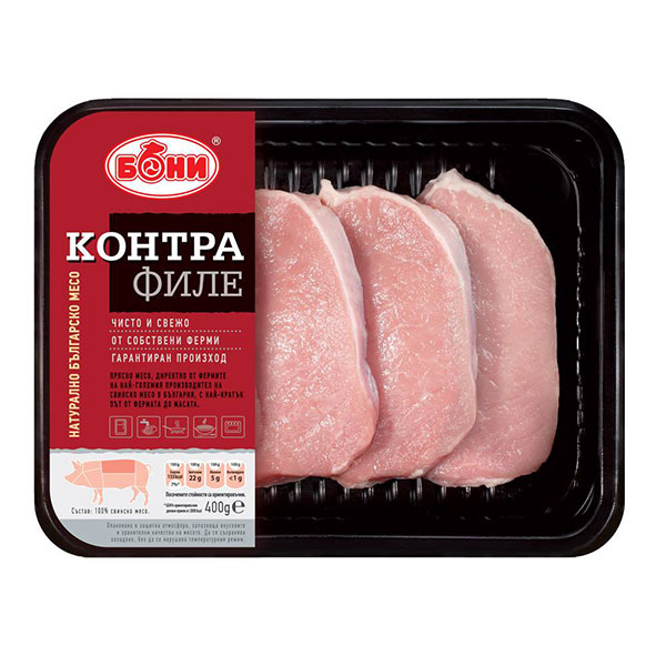 Свинко контра филе Бони 400гр.