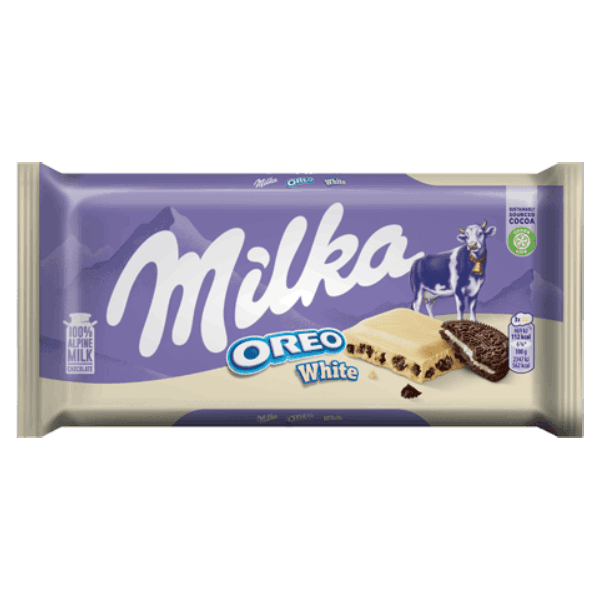 Шоколад Milka Oreo White 100гр. - Milka