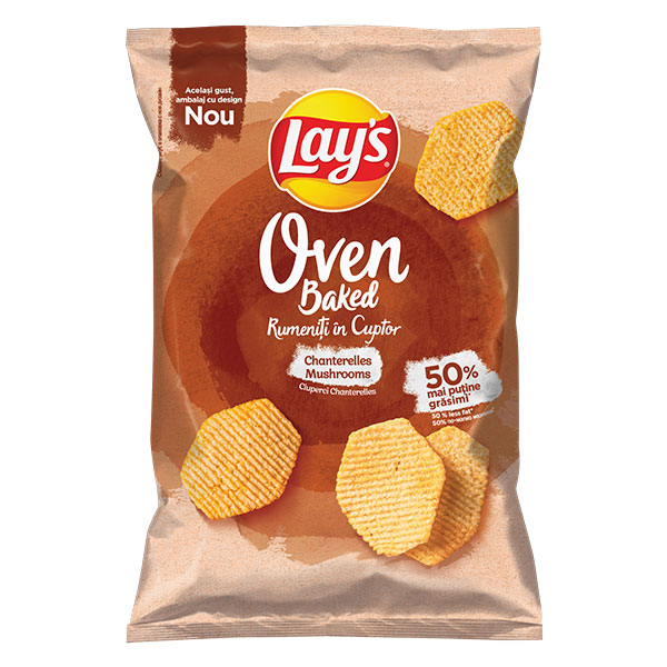 Чипс Lay's картофен печен гъби 125гр.