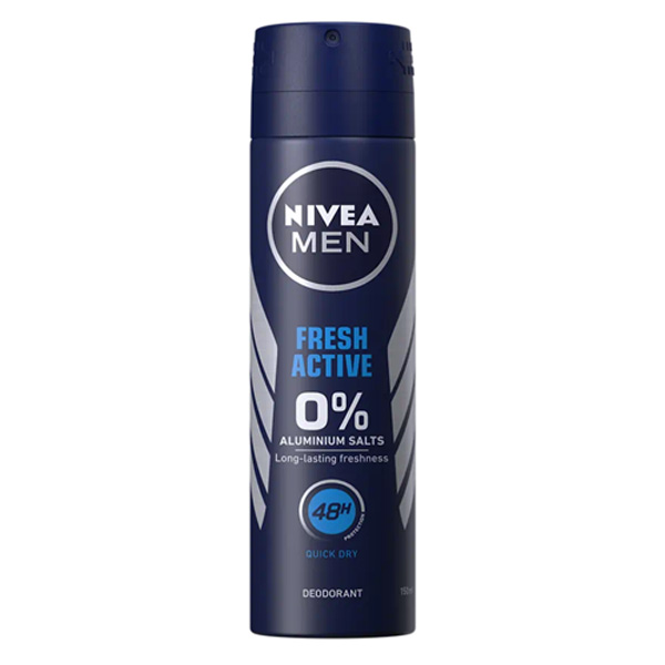 Дезодорант Nivea Men Fresh Active 0% 150мл.