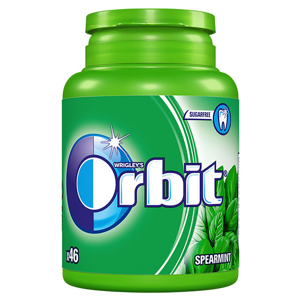 Дъвки Орбит Spearmint 46 дражета  64 гр.