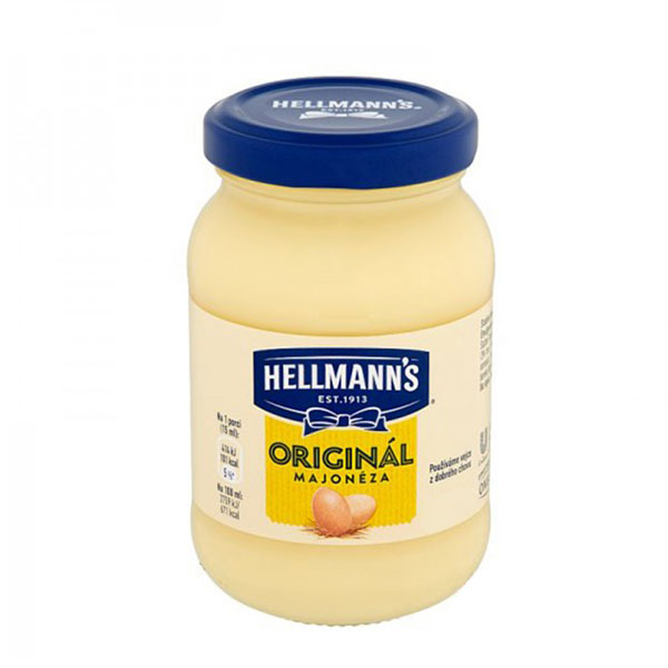 Майонеза Hellmann`s Original 210мл. 199гр.