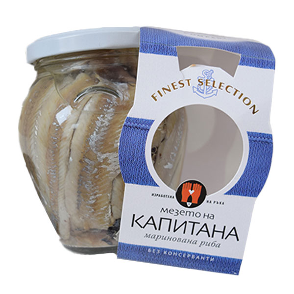 Мезето на Капитана маринована риба Starfish 300гр.