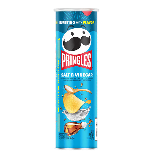 Чипс Pringles Тортила сол и оцет 165гр.