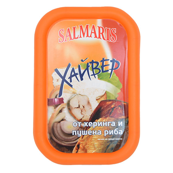 Хайвер от Херинга и пушена риба Salmaris 150р.