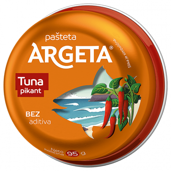 Пастет Риба тон пикант Argeta 95гр.