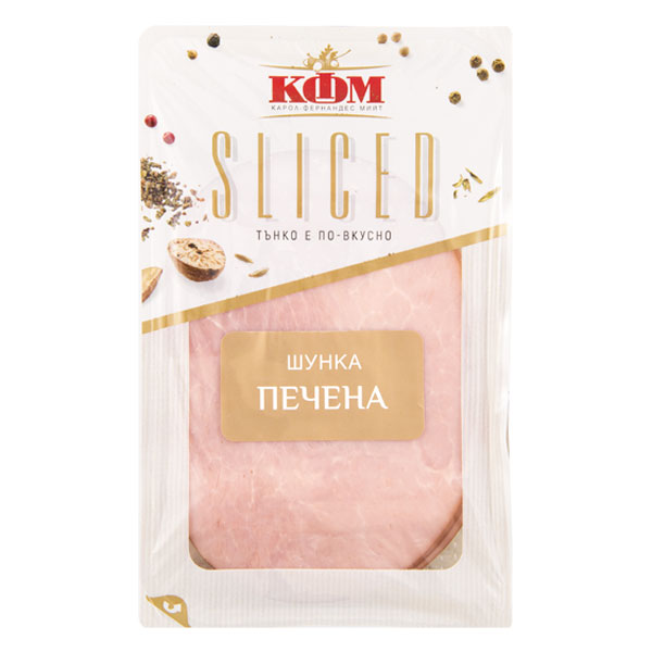 Шунка печена КФМ Sliced 120гр. - КФМ