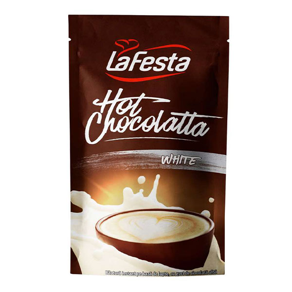 Горещ шоколад La Festa Chocolatta бял 25гр.