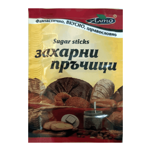 Захарни пръчици Алто 10гр.