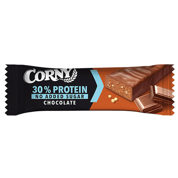 Протеиново блокче с шоколад без захар Corny 50 гр.