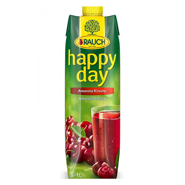 Сок Rauch Happy day family череша 1л.