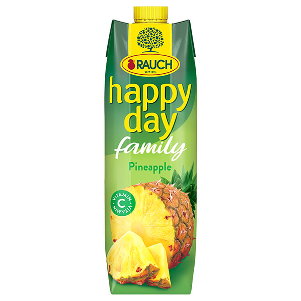 Сок Rauch Happy day family ананас 1л.