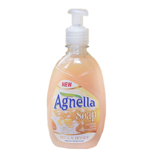 Течен сапун Agnella milk&honey помпа 400мл.