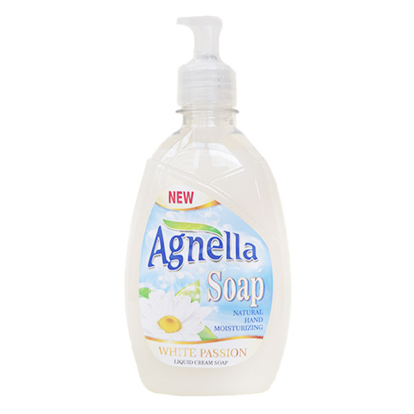 Течен сапун Agnella white&passion помпа 400мл.