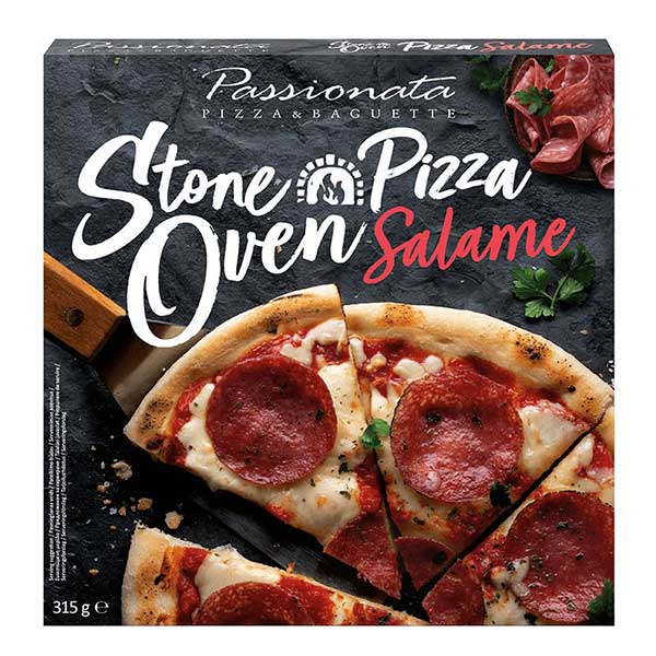 Пица със Салам Passionata Stone Oven 315гр.