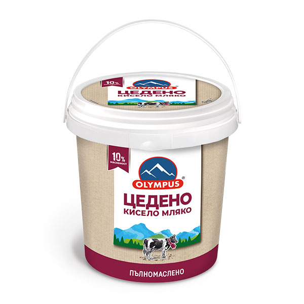 Цедено мляко Olympus 10% 1кг.