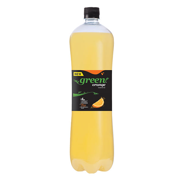 Газирана напитка Green Cola портокал 1,5л.