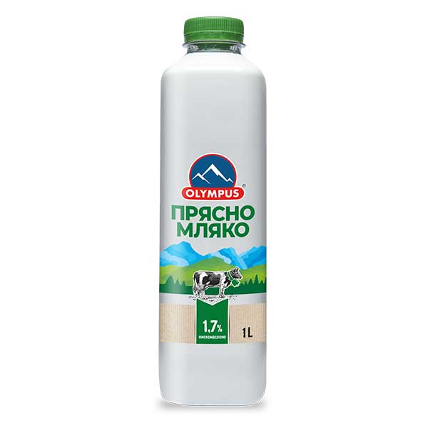 Прясно мляко Olympus 1,7% 1л. - Olympus