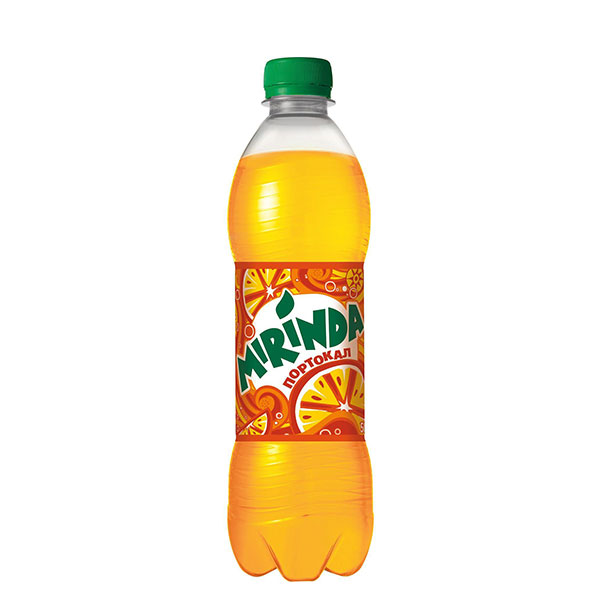 Газирана напитка Mirinda Портокал 500мл.