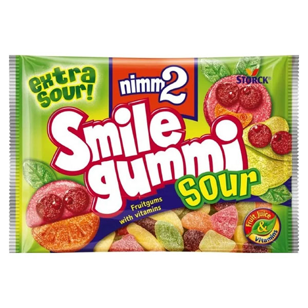 Желирани бонбони Smile Gummi Sour 100гр.