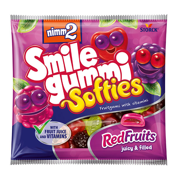 Желирани бонбони Smile Gummi Softies Red Fruits 90гр. - Smile Gummi