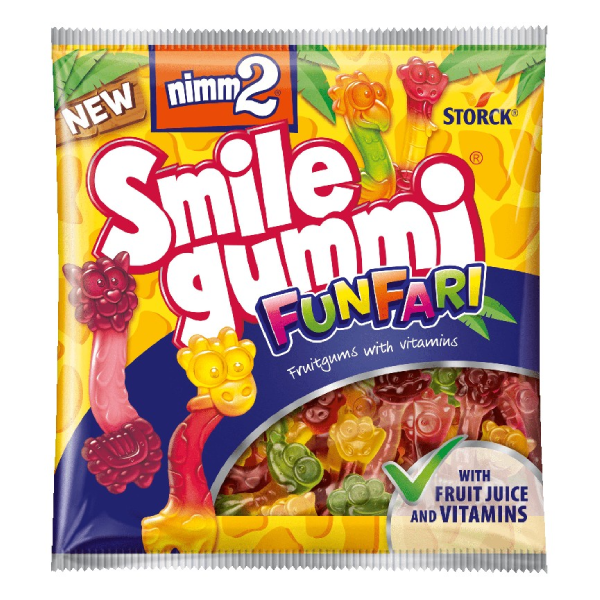 Желирани бонбони Smile Gummi Fun Farl 90гр.