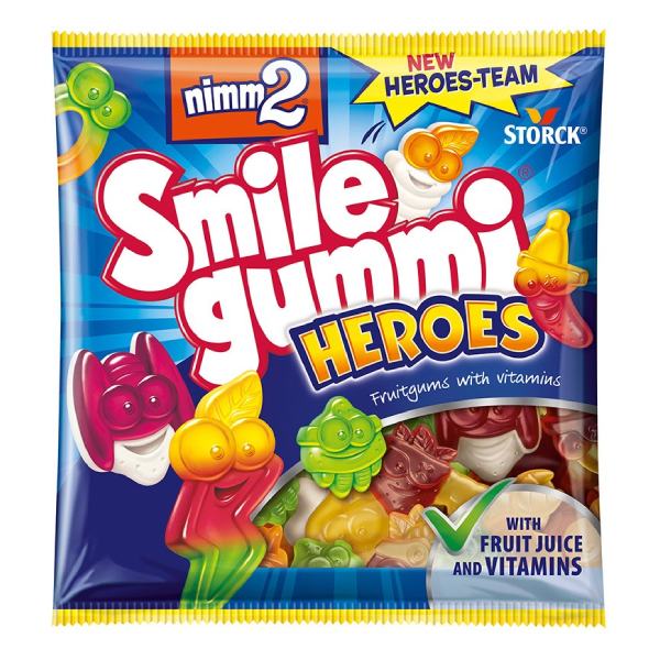 Желирани бонбони Smile Gummi Heroes 90гр. - Smile Gummi