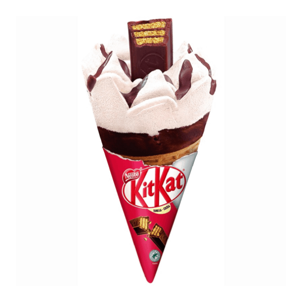 Сладолед Kit Kat ванилия и какао конус 110мл./68гр. - Kit Kat