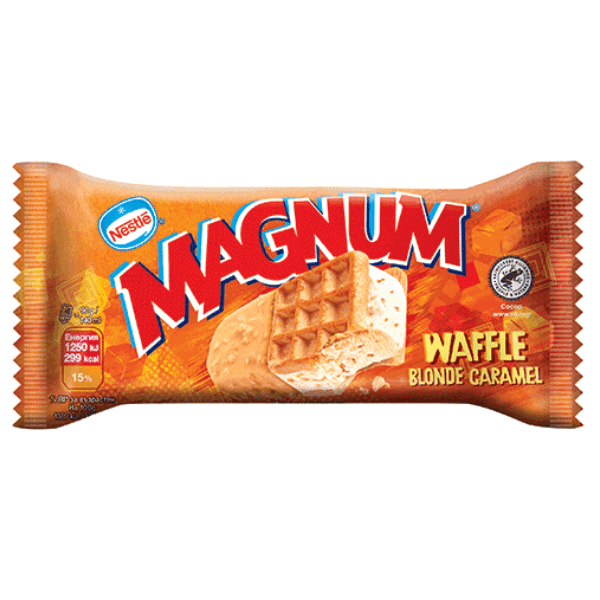 Сладолед Magnum Blonde caramel Nestle 140мл./90гр.