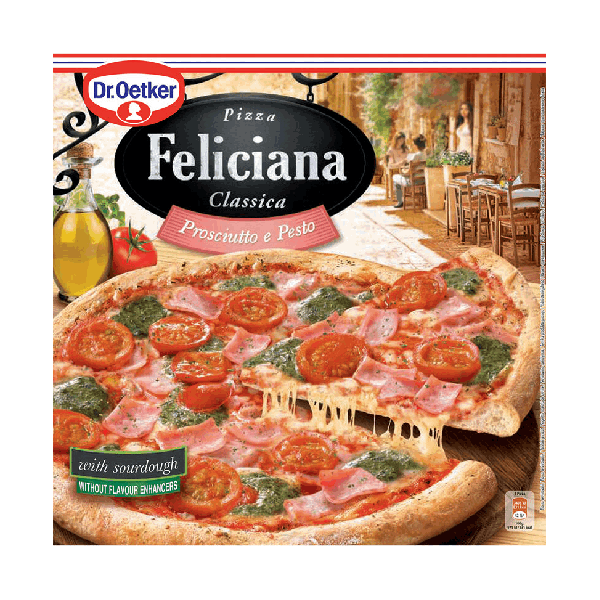 Пица Прошуто и песто Dr.Oetker Feliciana 360г.