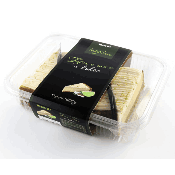 Торта taste it лайм и кокос 600гр.
