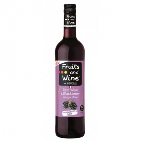 Плодово вино Fruits and Wine къпина 750мл.