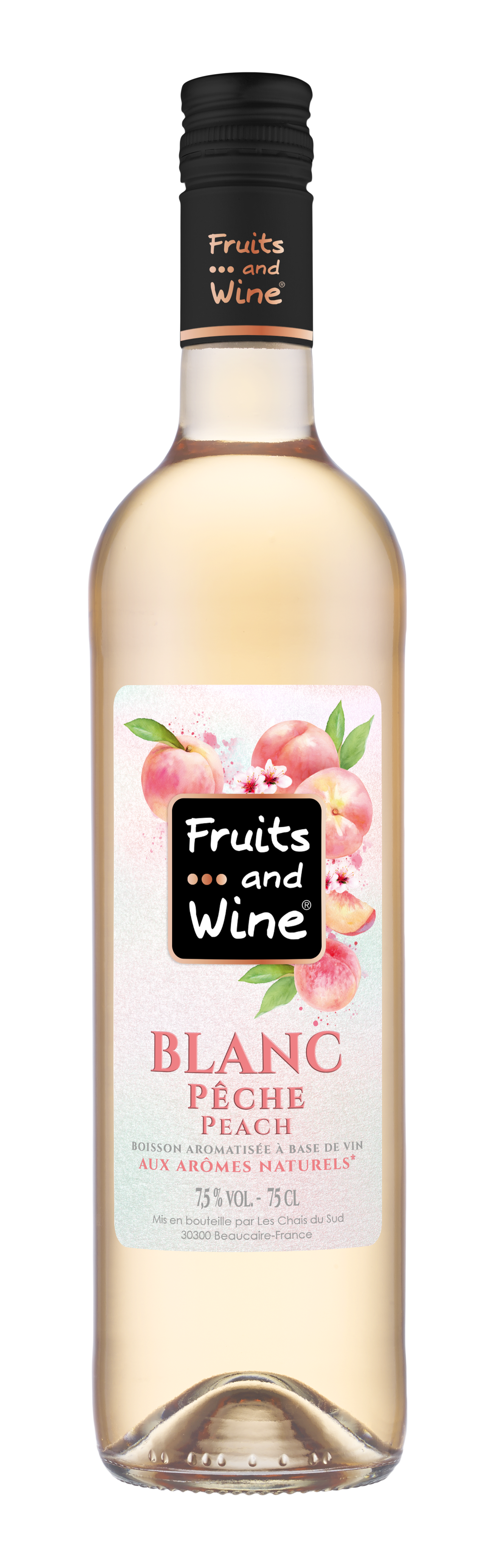 Плодово вино Fruits and Wine праскова 750мл.