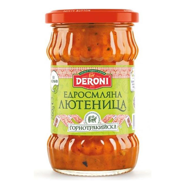 Горнотракийска едросмляна лютеница Дерони 260гр. - Deroni