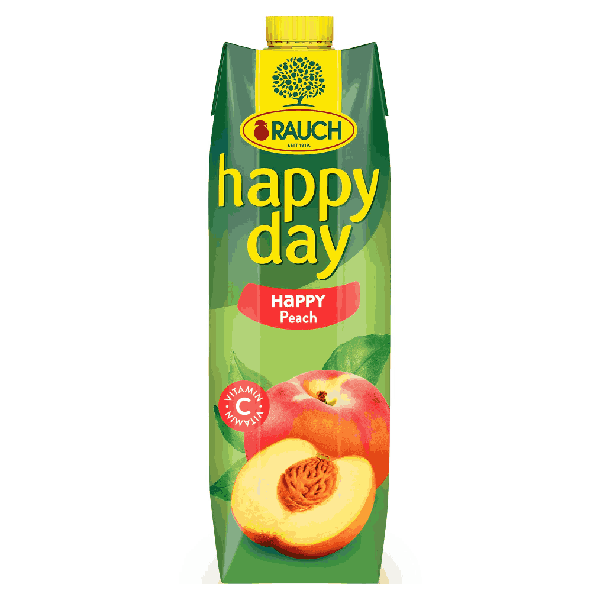 Нектар Rauch Happy day family праскова 1л.