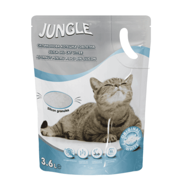 Котешка тоалетна силиконова Jungle 3,6л.