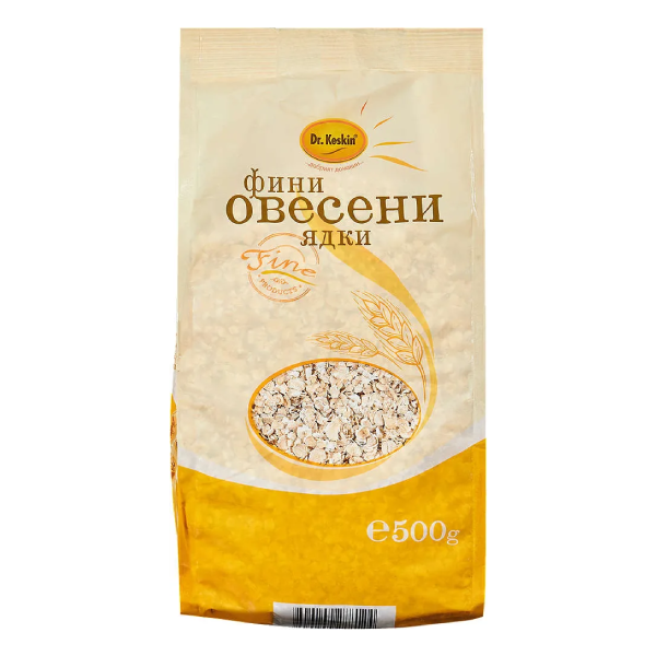 Фини овесени ядки класик Dr.Keskin 500гр.
