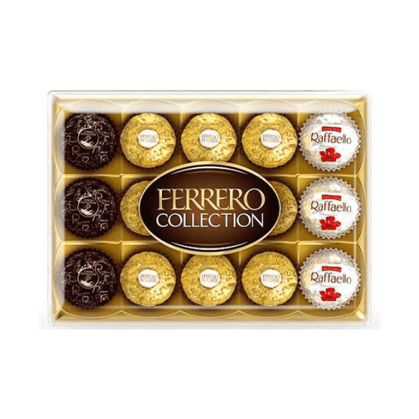 Шоколадови бонбони Ferrero Rocher 172гр. - Ferrero
