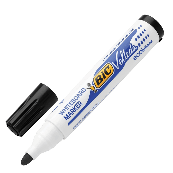 Комплект маркери за бяла дъска BIC 2бр. черен - Bic