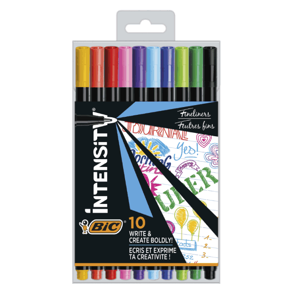 Тънкописци Bic intensity classic 10бр. - Bic