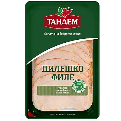 Печено пилешко филе Тандем 120гр.