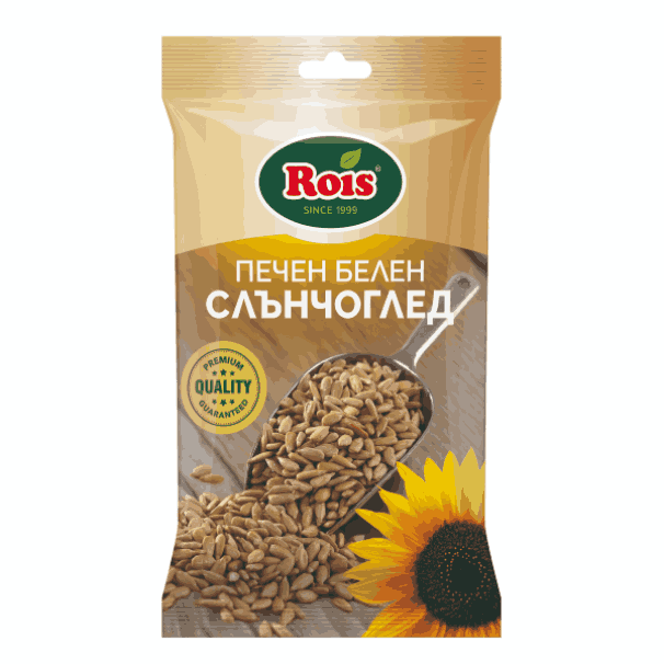 Слънчоглед печен белен Rois 80гр.